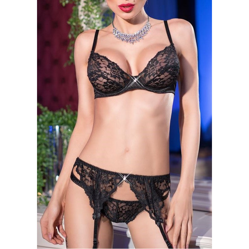 Chilirose Ensemble dentelle noir